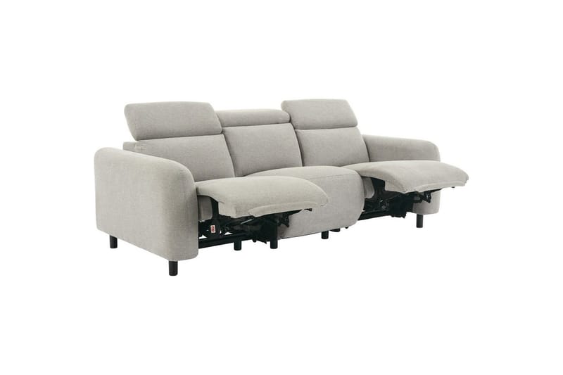 Skaane Reclinersoffa 3-sits - Grå - Möbler - Soffa - Biosoffa & reclinersoffa - 3 sits biosoffa & reclinersoffa