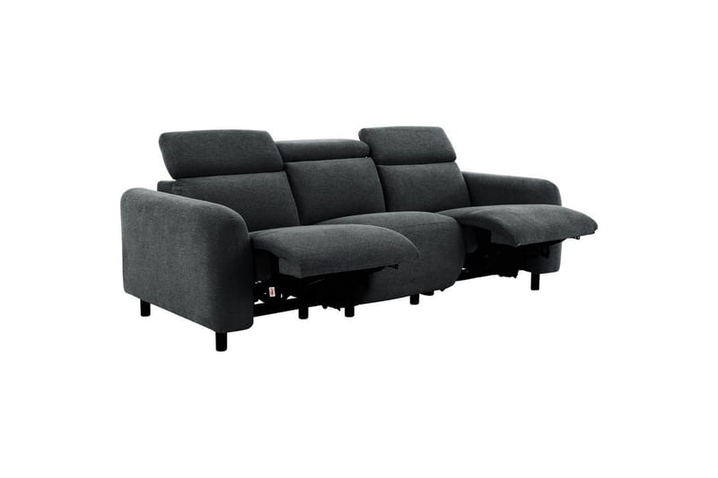 Skaane Reclinersoffa 3-sits - Grå - Möbler - Soffa - Biosoffa & reclinersoffa - 3 sits biosoffa & reclinersoffa