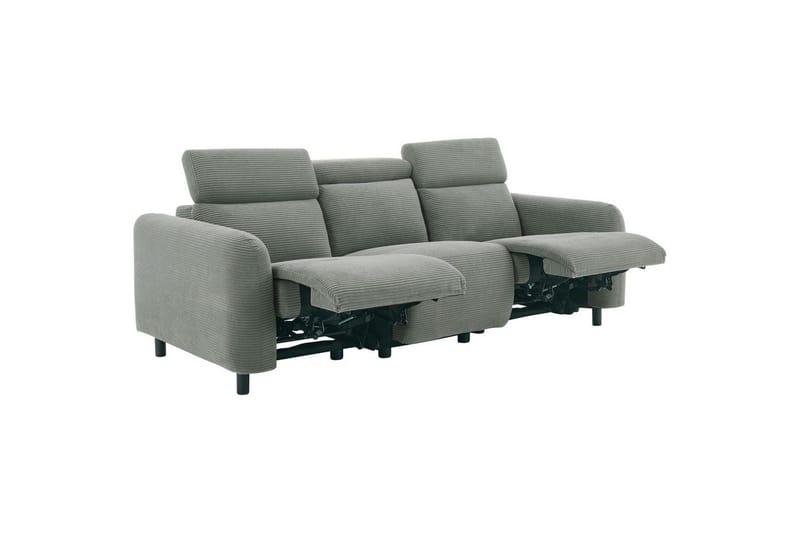 Skaane Reclinersoffa 3-sits - Grå - Möbler - Soffa - Biosoffa & reclinersoffa - 3 sits biosoffa & reclinersoffa