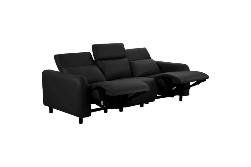 Skaane Reclinersoffa 3-sits - Svart - Möbler - Soffa - Biosoffa & reclinersoffa - 3 sits biosoffa & reclinersoffa