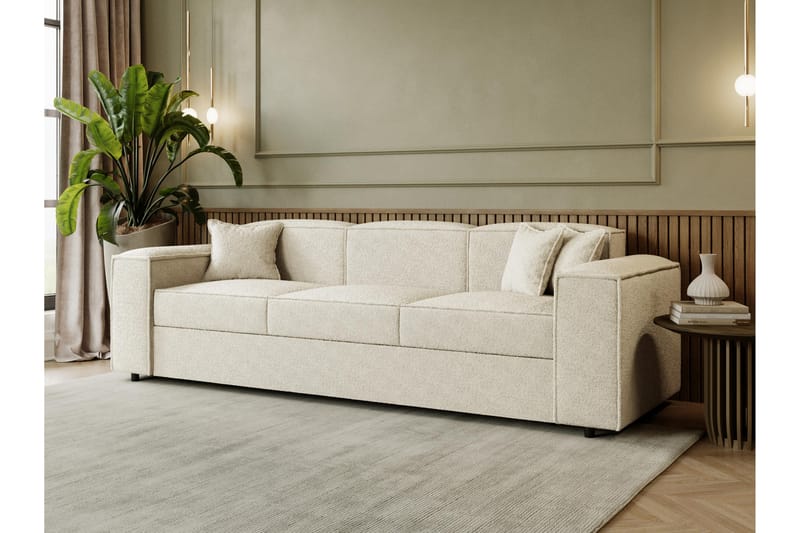 Bizantine Bäddsoffa 3-sits - Beige - Möbler - Soffa - Bäddsoffa