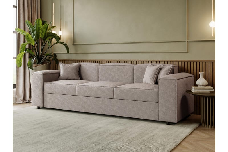 Bizantine Bäddsoffa 3-sits - Grå - Möbler - Soffa - Bäddsoffa