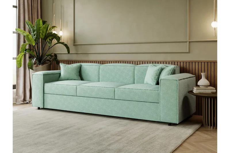 Bizantine Bäddsoffa 3-sits - Grön - Möbler - Soffa - Bäddsoffa