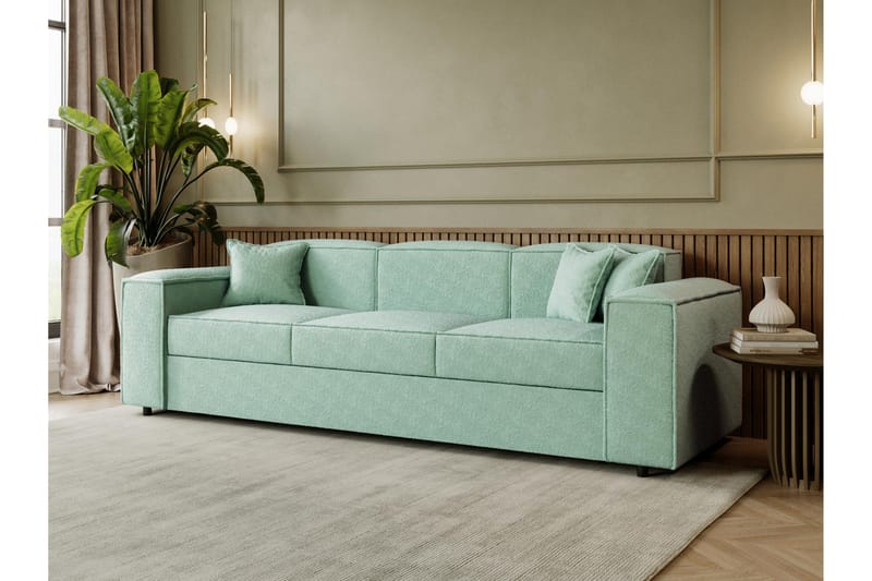 Bizantine Bäddsoffa 3-sits - Grön - Möbler - Soffa - Bäddsoffa