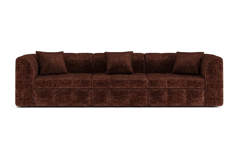 Bjorsund 4-sits Soffa - Brun - Möbler - Soffa - 4 sits soffa