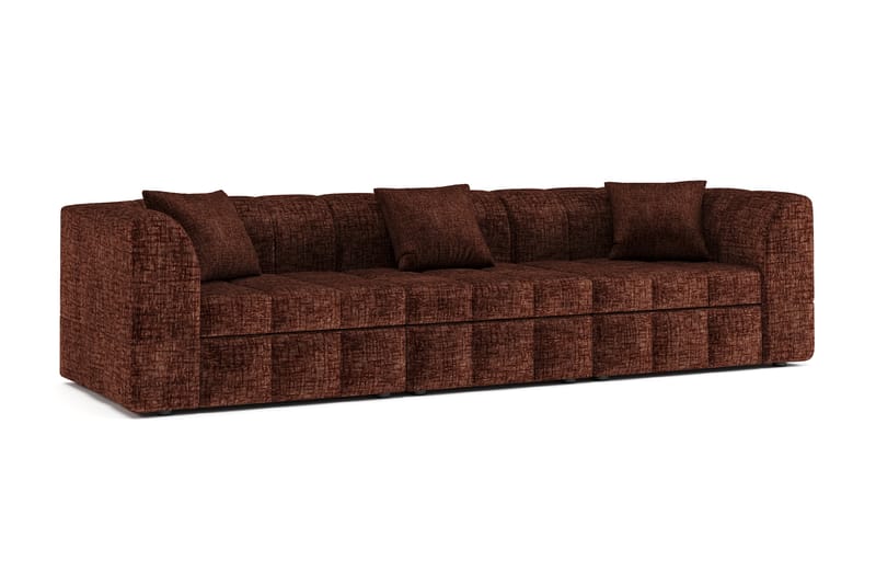Bjorsund 4-sits Soffa - Brun - Möbler - Soffa - 4 sits soffa