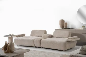 Bonavista 4-sits Soffa Bouclet - Beige - Möbler - Soffa - 4 sits soffa