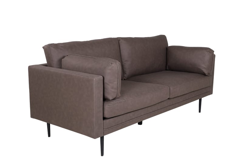 Boom 2-sits Soffa - Brun - Möbler - Soffa - Skinnsoffor