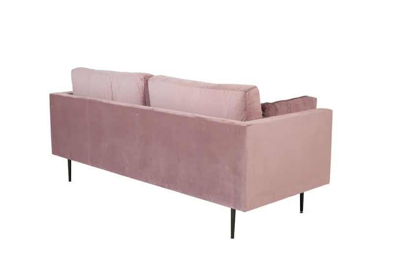 Boom 3-sits Soffa - Rosa - Möbler - Soffa - Sammetssoffa