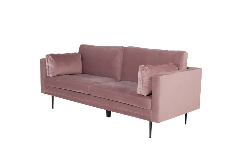 Boom 3-sits Soffa - Rosa - Möbler - Soffa - Sammetssoffa