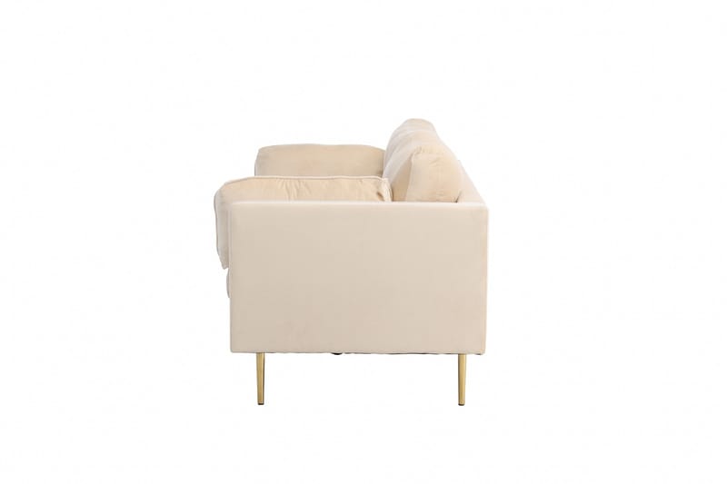 Boom Sammetssoffa 3-sits - Beige - Möbler - Soffa - Sammetssoffa