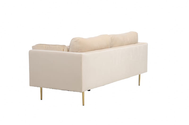 Boom Sammetssoffa 3-sits - Beige - Möbler - Soffa - Sammetssoffa