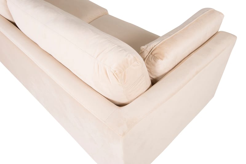 Boom Sammetssoffa 3-sits - Beige - Möbler - Soffa - Sammetssoffa