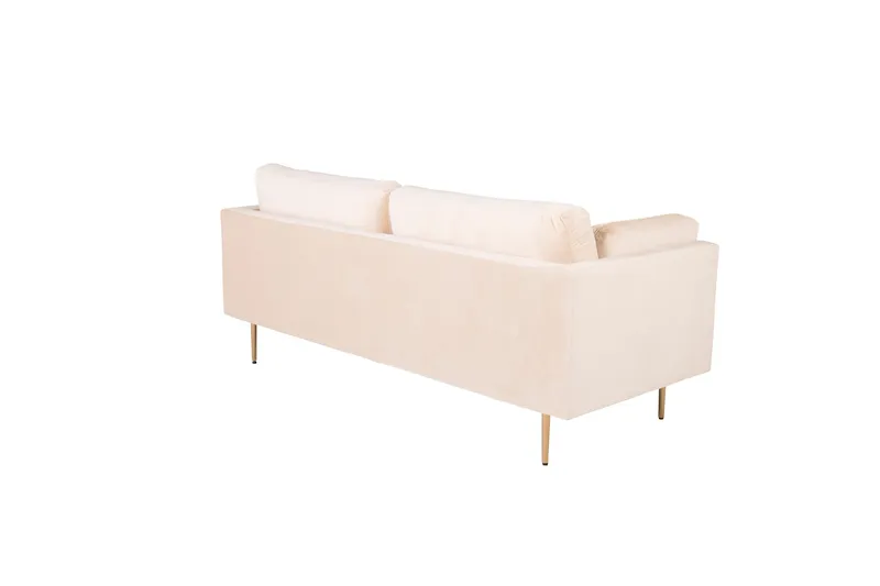 Boom Sammetssoffa 3-sits - Beige - Möbler - Soffa - Sammetssoffa