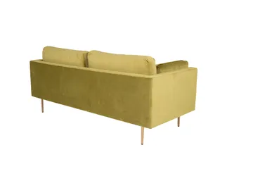 Boom Sammetssoffa 3-sits - Grön - Möbler - Soffa - Sammetssoffa