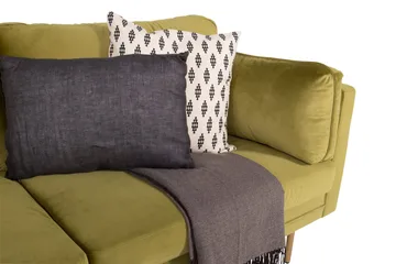 Boom Sammetssoffa 3-sits - Grön - Möbler - Soffa - Sammetssoffa