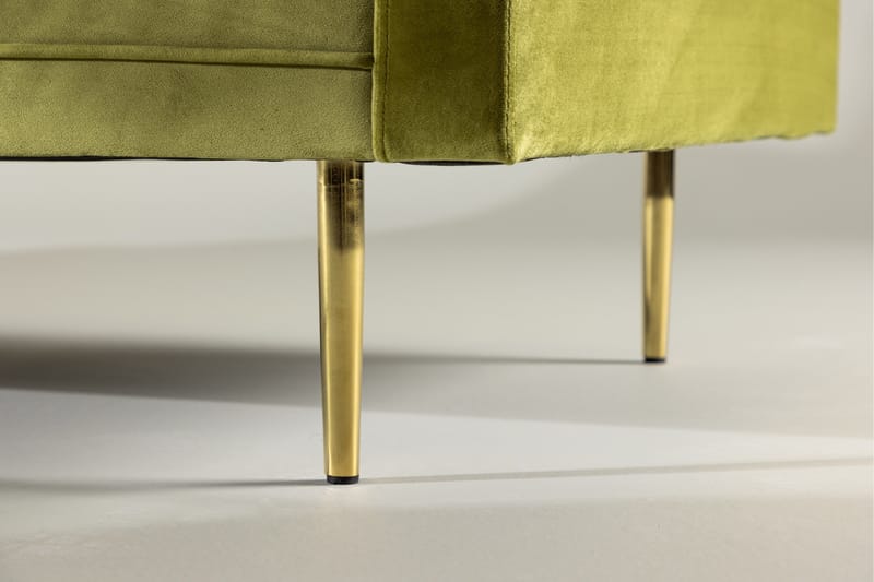 Boom Sammetssoffa 3-sits - Grön - Möbler - Soffa - Sammetssoffa