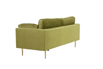 Boom Sammetssoffa 3-sits - Grön - Möbler - Soffa - Sammetssoffa