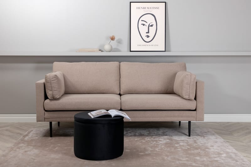 Boom Soffa i Tyg - Beige - Möbler - Soffa - 3 sits soffa