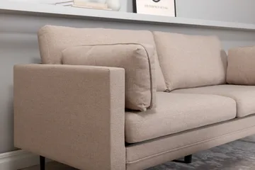 Boom Soffa i Tyg - Beige - Möbler - Soffa - 3 sits soffa