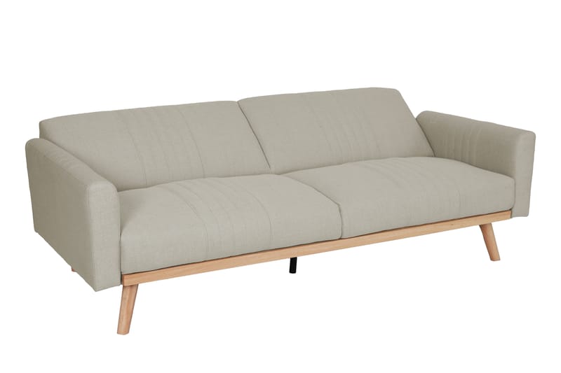 Borlänge grå bäddsoffa 207 cm bred - Ljusgrå - Möbler - Soffa - Bäddsoffa