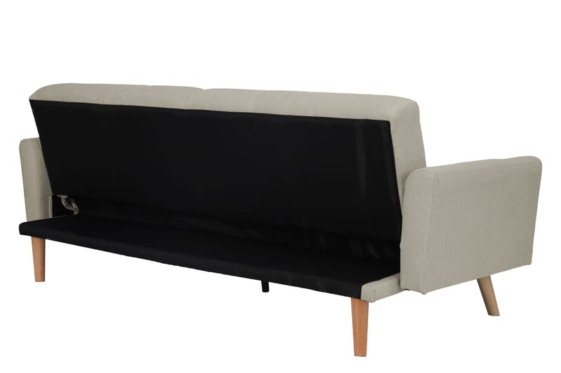 Borlänge grå bäddsoffa 207 cm bred - Ljusgrå - Möbler - Soffa - Bäddsoffa