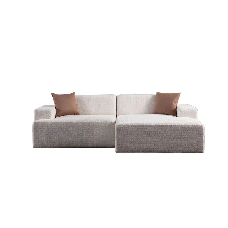 Branorin 3-sits Hörnsoffa - Krämvit - Möbler - Soffa - Divansoffor & schäslongsoffa