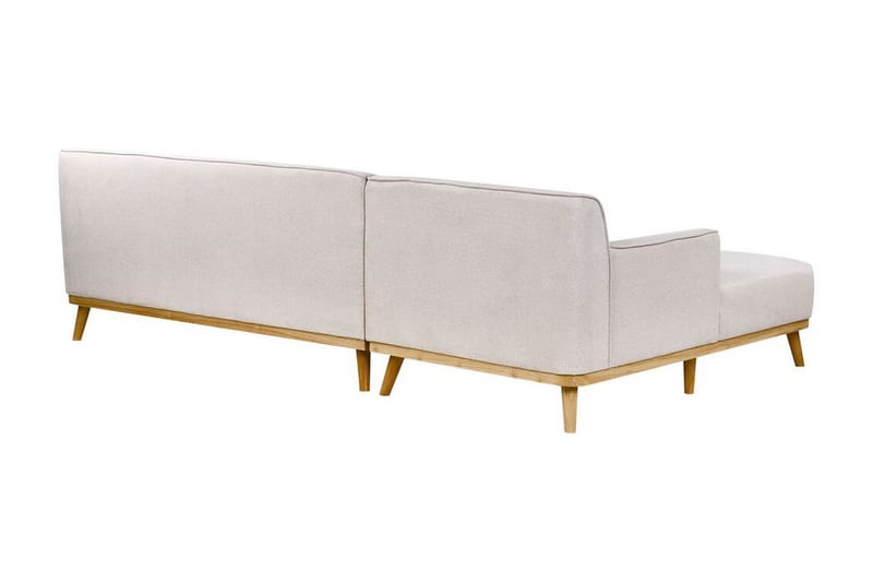 Bree Hörnsoffa 3-sits - Grå/Ljust trä - Möbler - Soffa - Bäddsoffa