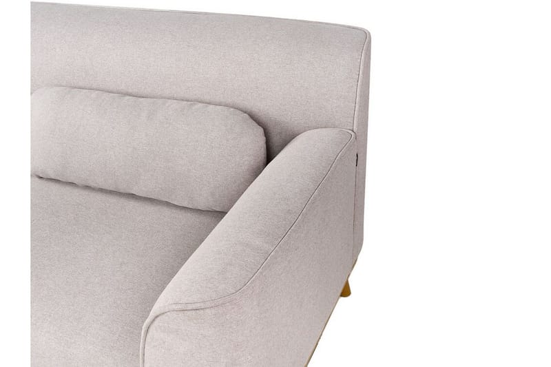 Bree Hörnsoffa 3-sits - Grå/Ljust trä - Möbler - Soffa - Bäddsoffa