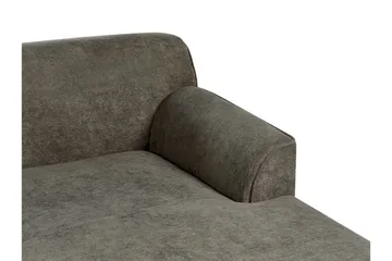 Bree Hörnsoffa 3-sits - Grön/Ljust trä - Möbler - Soffa - Bäddsoffa