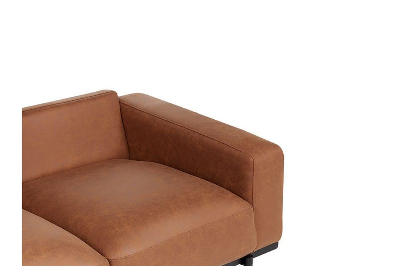 Bruna Soffa 3-sits - Brun - Möbler - Soffa - Skinnsoffor