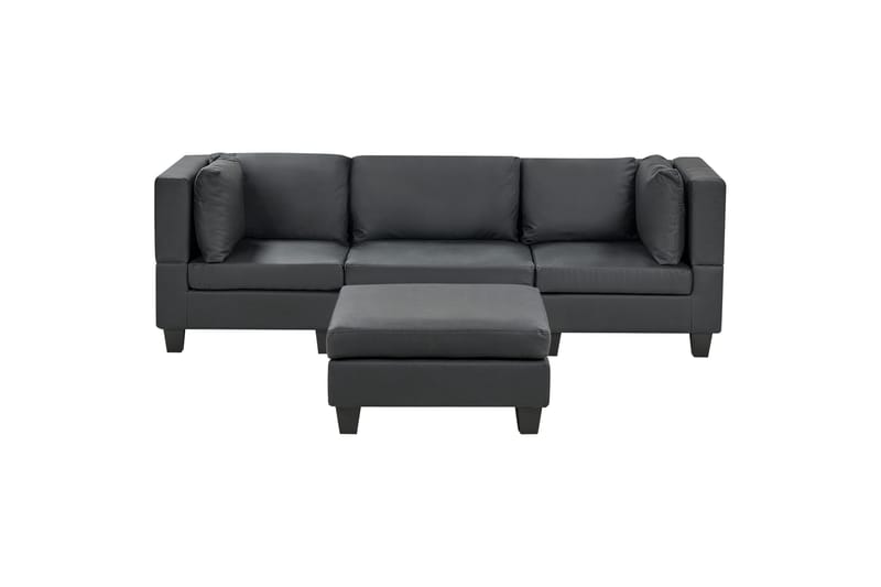 Buck Soffa 3-sits, Svart
