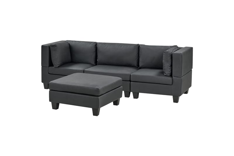 Buck Soffa 3-sits - Svart - Möbler - Soffa - 3 sits soffa