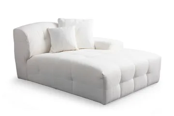 Buddy 4-sits Soffa med Divan - Vit - Möbler - Soffa - Divansoffor & schäslongsoffa