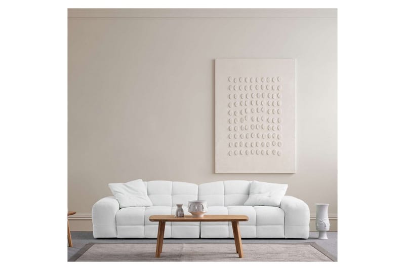 Buddy Soffa 3-sits - Vit - Möbler - Soffa - 3 sits soffa