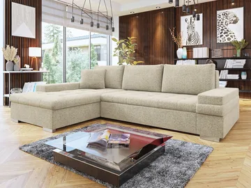 Bunty 3-sits Soffa med Divan Vänster - Möbler - Soffa - Hörnsoffa