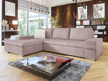 Bunty 3-sits Soffa med Divan Vänster - Möbler - Soffa - Hörnsoffa