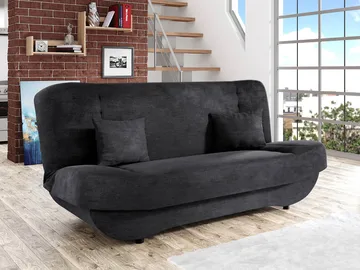 Burralla 3-sits Bäddsoffa - svart - Möbler - Soffa - Bäddsoffa