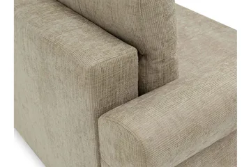 Busness Bäddsoffa 3-sits i Plysch - Grå - Möbler - Soffa - Bäddsoffa
