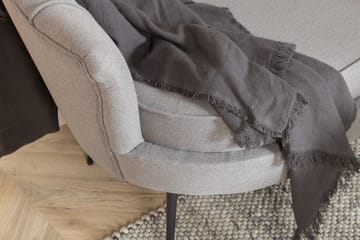 Calais 3-sits Svängd Soffa 180 cm i Tyg - Grå - Möbler - Soffa - 3 sits soffa