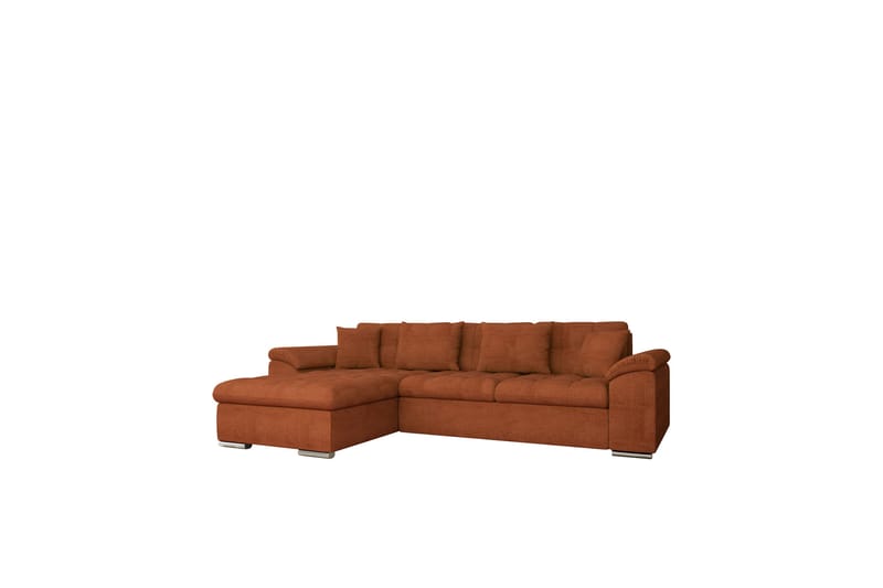 Camior Soffa med Divan 3-sits - Orange - Möbler - Soffa - Divansoffor & sch�äslongsoffa