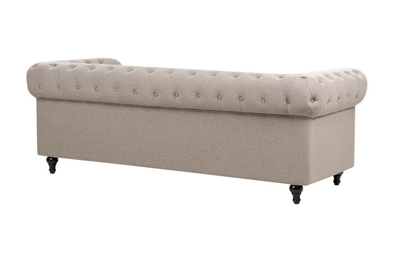 Casonya Soffa 3-sits - Beige/Mörkt trä - Möbler - Soffa - 3 sits soffa