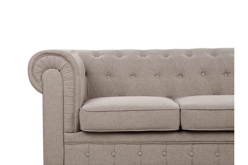 Casonya Soffa 3-sits - Beige/Mörkt trä - Möbler - Soffa - 3 sits soffa
