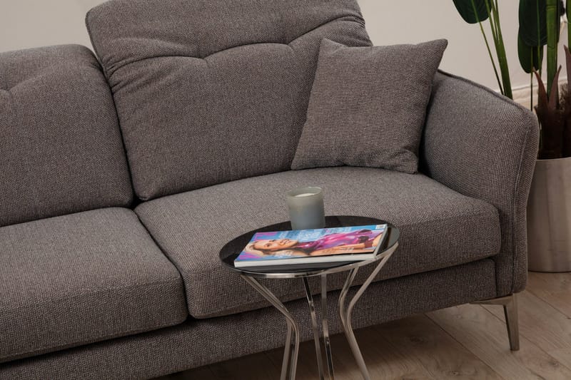 Chandara Soffa m. Divan 5-sits - Grå - Möbler - Soffa - Divansoffor & schäslongsoffa