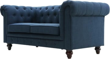 Chesterfield 2-sits soffa blå - Herron - Blå - Möbler - Soffa - 2 sits soffa