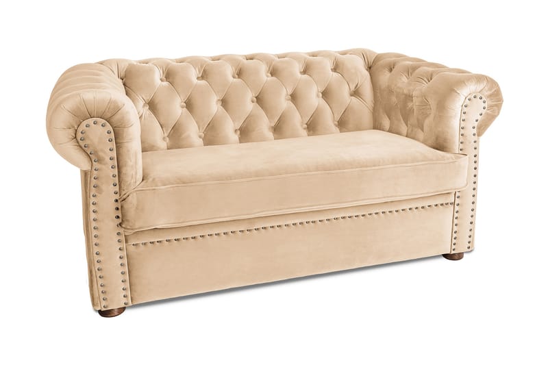 Chesterfield Deluxe bäddsoffa 2-sits - Möbler - Soffa - Bäddsoffa - Bäddsoffa 2 sits