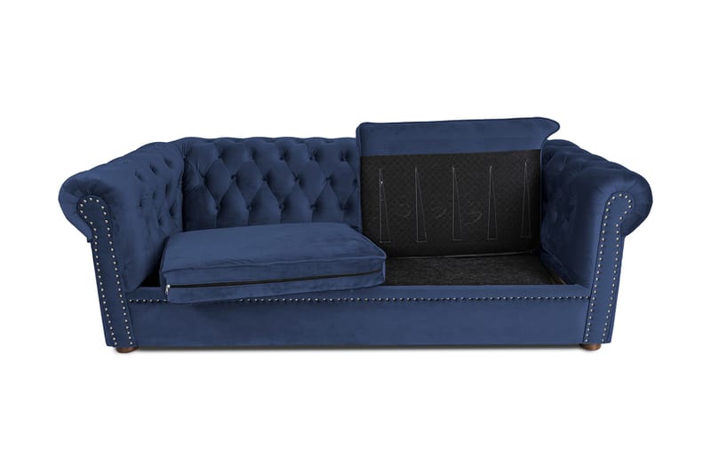 Chesterfield Deluxe bäddsoffa 3-sits - Bäddsoffa - Bäddsoffa 3 sits