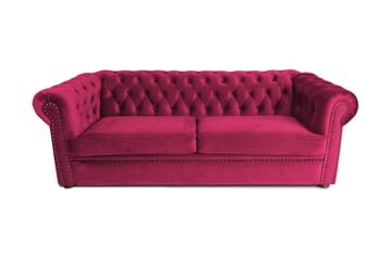 Chesterfield Deluxe bäddsoffa 3-sits