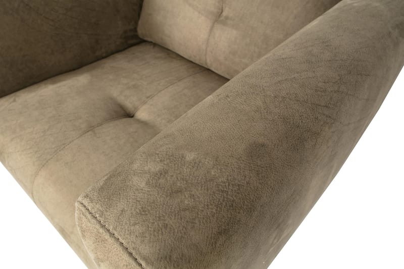 Rowalle Fåtölj - Grön - Chesterfield soffa