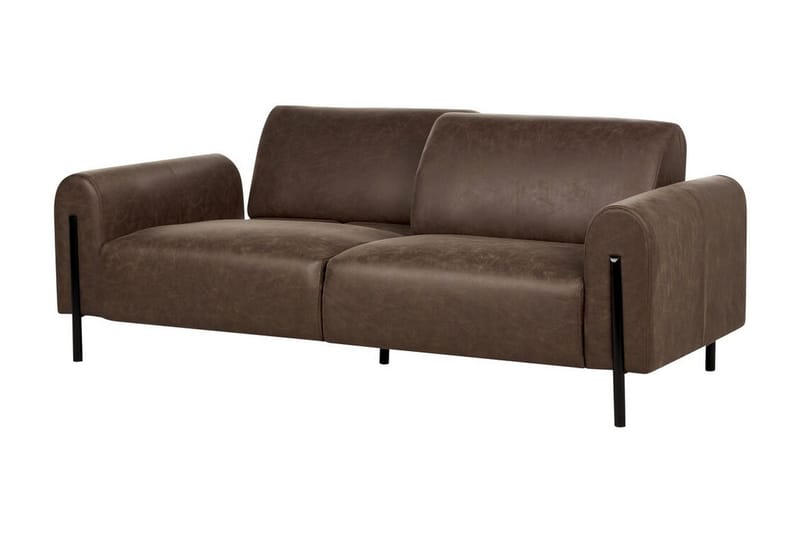 Christa Soffa 3-sits - Brun/Svart - Möbler - Soffa - 3 sits soffa